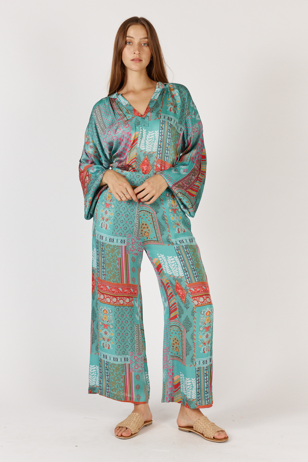 RYY Khari Pant Mint