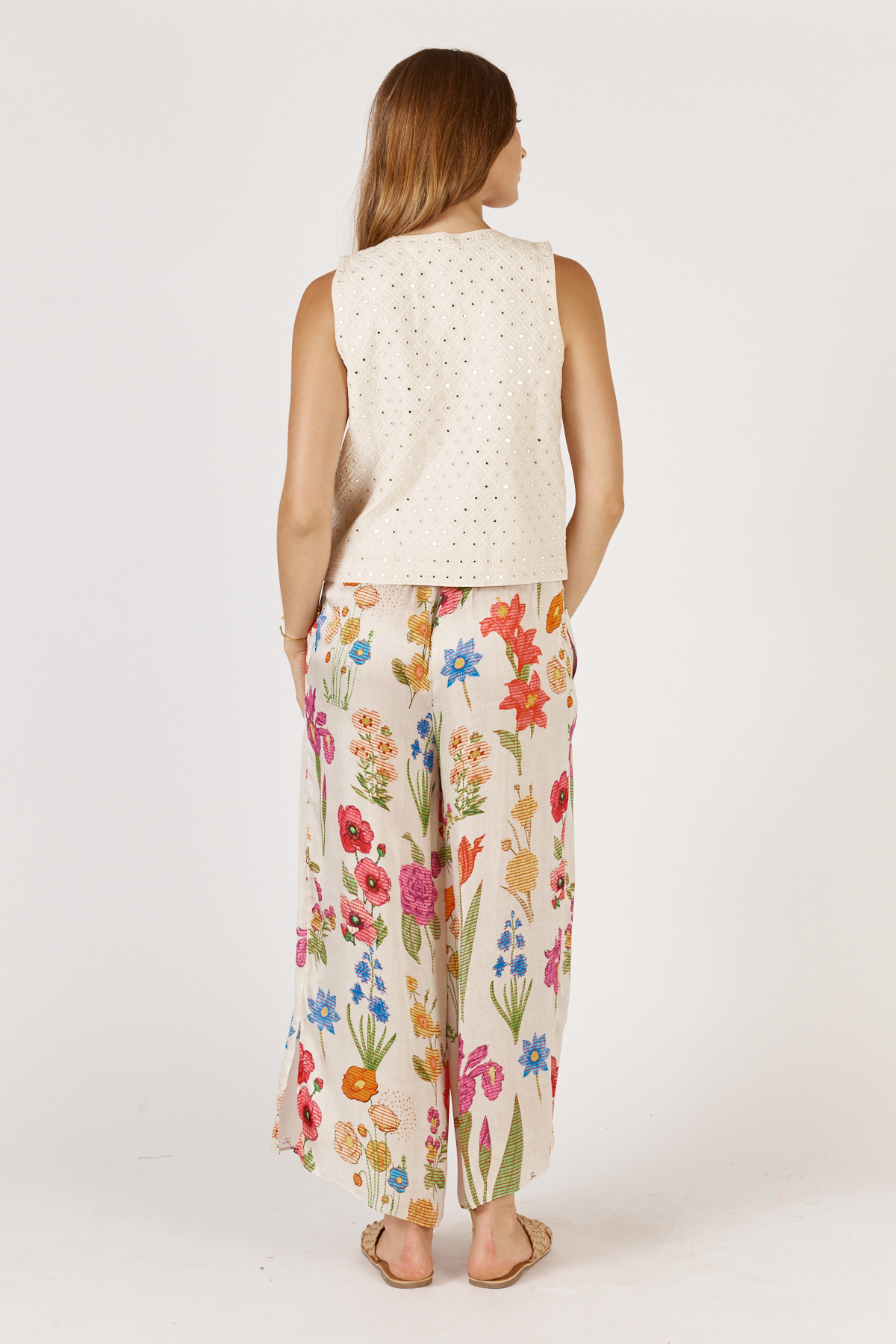 RYY Tea Pant Cream - Image 3