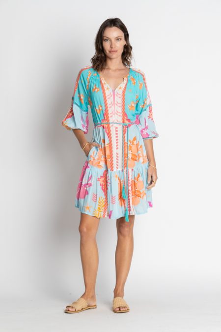 Lula Soul Espacio Dress Lagoon