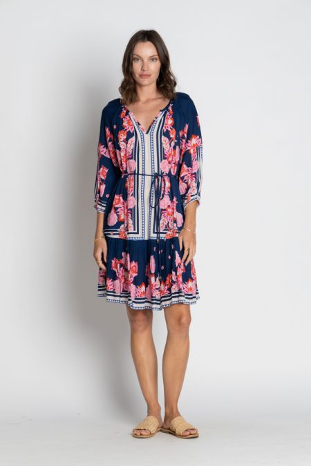 Lula Soul Ladera Dress Navy