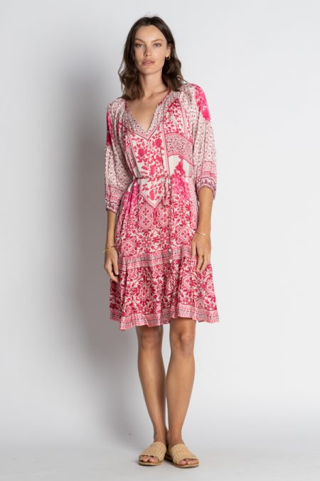 Lula Soul Sensiri Dress Fuscia