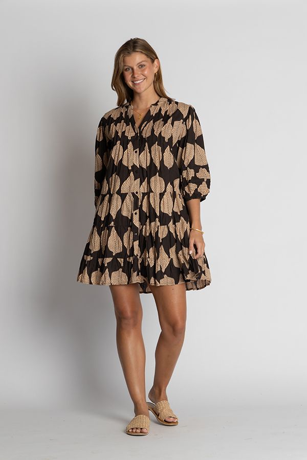 Virginia Dress - Espresso