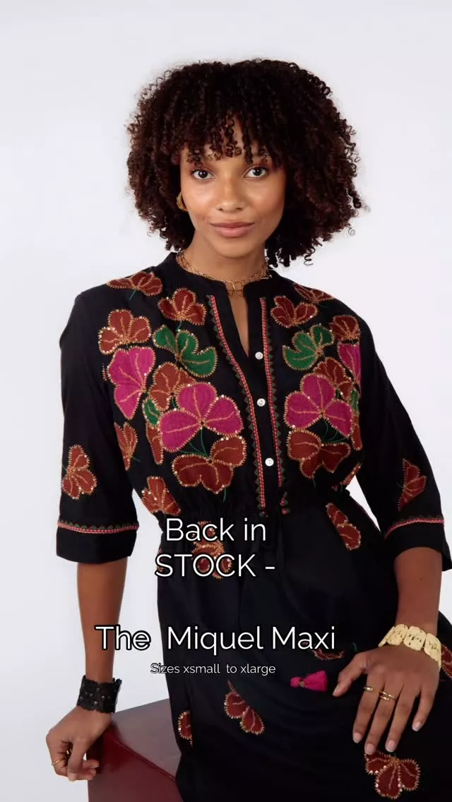 🌟✨ The Gorgeous Embellished Embroidered Miguel Maxi is back in stock for its final drop! 🎉👗

Available in sizes XSmall to XLarge, this stunning piece is a must-have!

Shop online or visit us in-store to grab yours!

👉 www.rubyyes.co.za

#ShopLocal #RubyYes #CapeTown #SouthAfrica #FashionFinds #maxidress